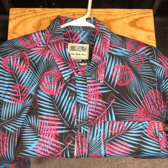 Rsvlts Shirts Short Sleeve Miami Vice Shirt Size M Poshmark